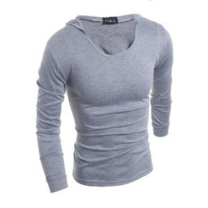 VSKA Men Long Sleeved Hooded Light Weight …